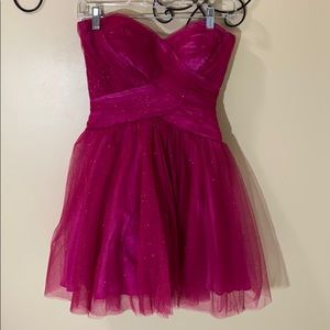 Roberta short mini dress pink